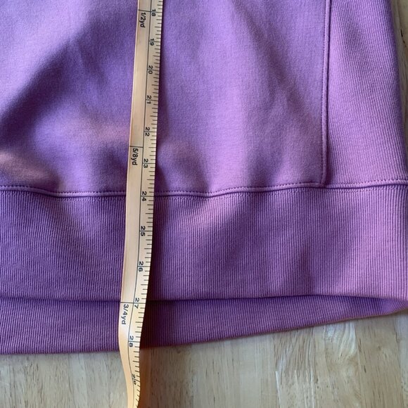 YPB Your Personal Best Abercrombie Sweatshirt Medium Pink Neoknit Oversized - Picture 8 of 8